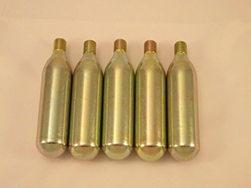 5 - 16g CO2 threaded cartridges - BIKE TIRE INFLATOR KEG charger