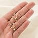 Columbus 14K Gold Plated Moon and Star Charm Huggie Hoop Earrings - Dangle Drop Earrings for Women (Gold Moon/Star)