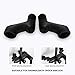 gotonovo Clawfoot Tub Adapter 3-3/8 Inch Adjustable Swing Arms for Kitchen Faucet Bathtub Bathroom Shower Faucet Set Commercial Utility 1 Pair 1.2 inch Oil Rubbed Bronze
