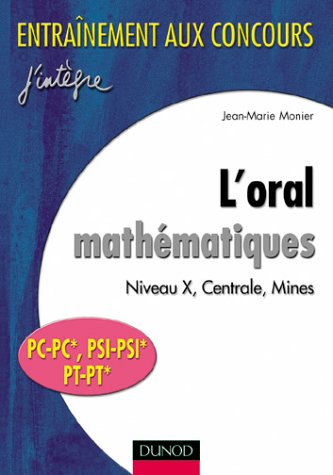 L' oral mathématiques