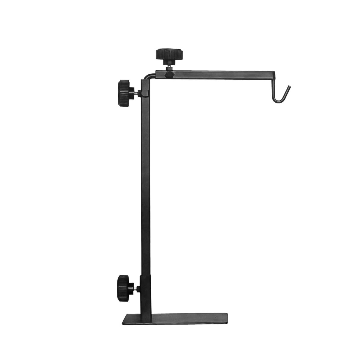 ZONADAH Reptile Lamp Stand Fish Tank Holder Adjustable Metal Lamp Stand Bracket for Reptile Glass Terrarium Heating Light