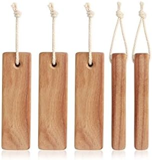 FlorisHome Non-Toxic Moth Repellent Moth Protection Natural Fragrant Camphorwood Moth Away Moisture-proof Repellent Anti Bug Pest Wood Mothball (Pack of 5)
