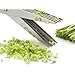 VOFO Herb scissors Stainless Steel Multipurpose Kitchen Shear with 5 Blades and Cover