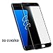 S7 Edge Screen Protector, DeroTech Full Screen Coverage Tempered Glass Screen Protector for Samsung Galaxy S7 Edge,Black