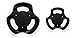 Camco 43605 Stack-A-Plate (Easily Organize and Store Plates, Perfect for Traveling, Outdoor Eating, Camping, and Picnics), Black