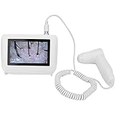 Skin Diagnosis Hair Analyzer, 5 Inch LCD Screen Digital Skin Detector Tester Hair Skin Analyzer Machine Skin Pigment Tester, 