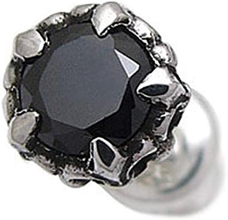 Amazon Pi0357 111 ブランド名 2pieces ピアス メンズ シルバー メンズピアス ジルコニア Pi0357 片耳分1個売り ピアス 通販