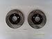 Approved Performance F15666 - [Front & Rear Kit] Performance Drilled/Slotted Brake Rotors and Carbon Fiber Pads