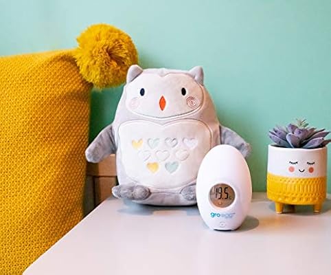 the gro company groegg colour changing room thermometer