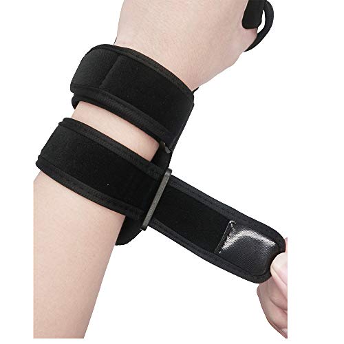 Function Resting Wrist Orthosis Night Hand Splint Support Immobilizer Finger Wrist Fracture Fixation Scaffold for Pain Tendinitis Sprain Fracture Arthritis Dislocation (Left) - Thumbnail 4