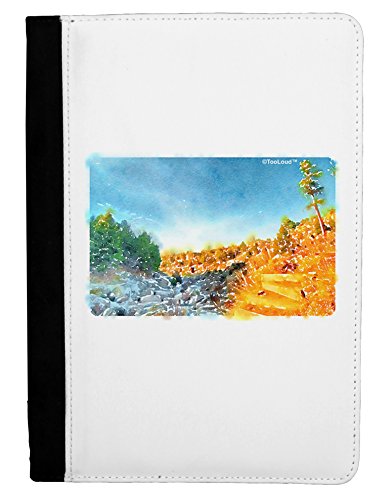 TooLoud Castlewood Canyon Watercolor Ipad Mini Fold Stand Case - Black