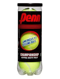 Pelotas de tenis Penn Championship - Pelotas de tenis presurizadas de fieltro de servicio extra