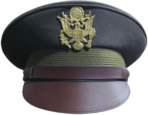 WW2 British RAF Visor Cap - Repro Pilot Peak Hat, Air Force