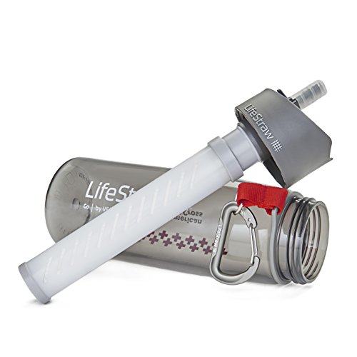 LifeStraw Go Water Filter Bottles with 2Stage Integrated Filter Straw