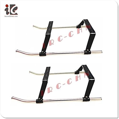 Slicktron TM LANDING GEAR / SKIDS UNDERCARRIAGE DOUBLE HORSE DH 9100 9116 RC Helicopter Parts