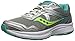 Saucony Women's Cohesion 10 Running Shoe, Grey/Tea/Ct, 7.5 M US
