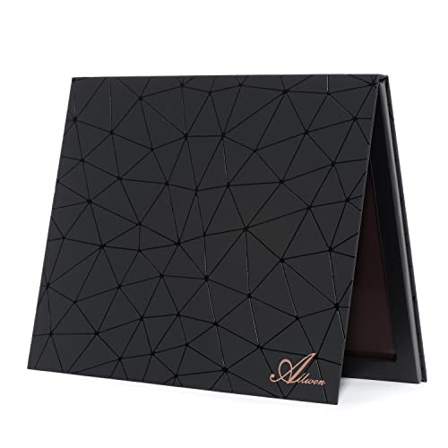 Allwon Extra Large Magnetic Palette Empty Makeup Palette for Eyeshadow Lipstick Blush Powder (Diamond shape)