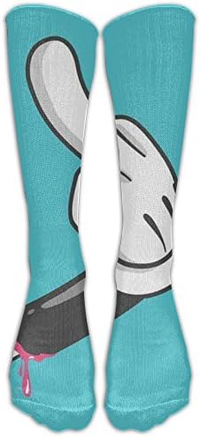 Middle Finger Fuck Bones Classic For Women Or Man Baseball Knee High Sport Sock Tube Socks
