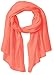 White Sierra Women's Bug Free Gauze Scarf, One Size, Watermelon