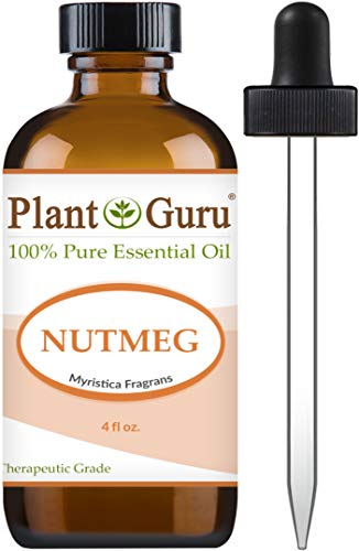 Nutmeg Essential Oil 4 oz. 100% Pure Undiluted Therapeutic Grade.