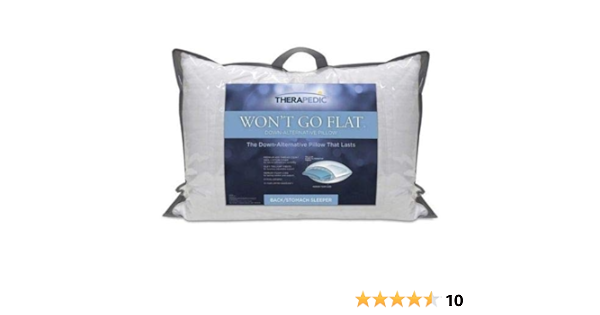 flat pillow amazon