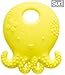 Mayapple Baby Teething Toys, Nautical Silicone Teethers (Set of 3), Suri The Octopus and Friends Teether - Lemon Set - Patented