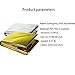 Emergency Blanket (2-Pack) Solar Blankets Large Foil Thermal Blanket Survival Maximum Protection Rescue Best Suited Your Earthquake Survival Kit Outdoor Camping Hiking First Aid 55.11×82.68 inchthumb 1