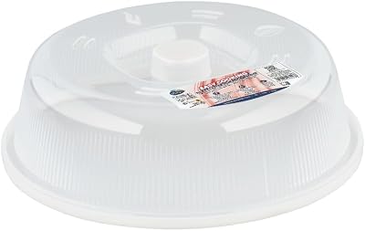 CARE + PROTECT Microwave Plate Cover BPA Free 26.2 cm White