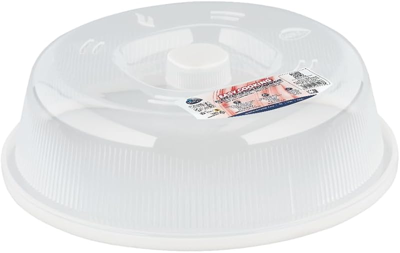 CARE + PROTECT Microwave Plate Cover BPA Free 26.2 cm White