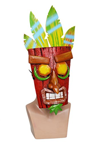 Aku Aku Mask Deluxe Resin Masque Colorful Cosplay Costume Accessory Xcoser - Image 5