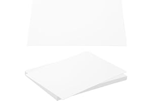 PATIKIL Lot de 10 feuilles en aggloméré épais de 17,8 x 12,7 x 0,1 cm, 40 pt, fournitures de reliure robustes pour couverture