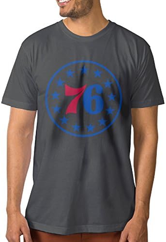 DETED Jersey T-Shirt - Philadelphia Basketball 76ers For Men's SizeXXL DeepHeather