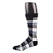 Rioriva Mens Dress Socks Plaid Argyle Diamond 6 Pack Classic Patterned Crew Socks Shoe Size 12-15