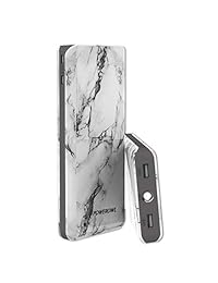 POWEROWL Cargador portátil de alta capacidad de 20000 mAh cargador de batería externa con linterna LED dual USB 4,8 A salida y entrada compatible con iPhone iPad Samsung y más