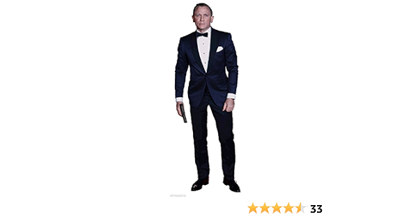 Daniel Craig James Bond 007 LIFESIZE Cardboard Standup Standee ...