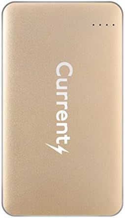 Currentz 6000mAh Dual USB Port Power Bank Bundle with Accessories - Gold (4 Items)