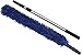CleanAide Handheld Reusable Microfiber Flex Duster with Adjustable Telescopic Reach Pole – Bendable, Lightweight, Dust Cleaner for Blinds, Shutters, Radiators, Electronics, Glass, Hard-to-Reach Areas