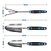 Prostormer 3-Piece Garden Tool Set, Heavy Duty Stainless Steel Gardening Gift Kit with Non-Slip Ergonomic Handles – Includes Trowel, Transplant Trowel & Cultivator Hand Rakethumb 1