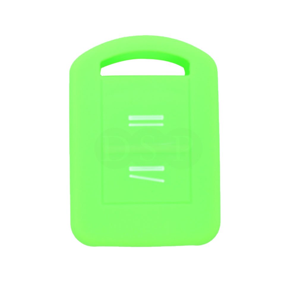 BROVACS Silicone Cover Protector Case Holder Skin Jacket Compatible with OPEL VAUXHALL 2 Button Remote Key Fob CV9621 Light Green