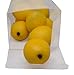 Florabunda 12-Piece Mini Decorative Fruit, Yellow Lemon