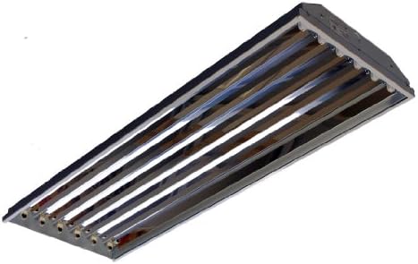 HighBay Fluorescent Fixture 4 Lamp T8 W/Mirror Reflector & Full Steel Body