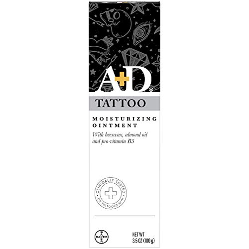 A&D Tattoo Skin Moisturizing Ointment, Skin Moisturizer with Beeswax