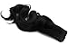 Rhyme 16” Black Ponytail Clip in Hair Extensions Natural Long Curly Wavy Wrap Around Wig Drawstring Tie Up Hair piece For Women