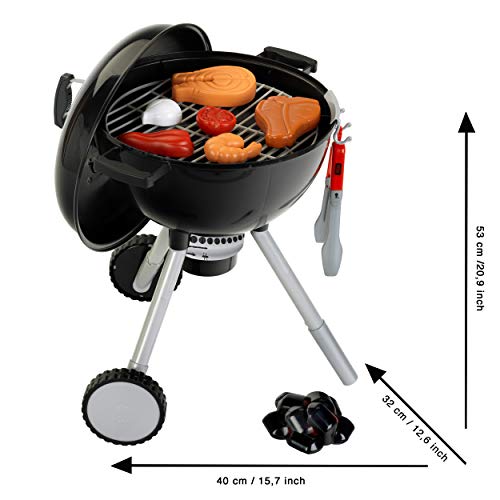 Theo Klein 9466 Weber One Touch Premium Kettle Barbecue I Children's barbecue set with Light , Sound and Lots of… – Bild 6