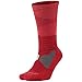 Nike Elite Basketball Crew Socks (Black/White, Large)