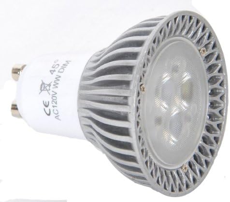 Avalon GU10 5 Watt (35 Watt replacement) 300 Lumen LED Light Bulb, Warm White 3000K, 30 Degree Light Beam Spread, Dimmable