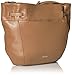 Nine West Take a Lift Crossbody Bucket Bag, Dark Camel/Black