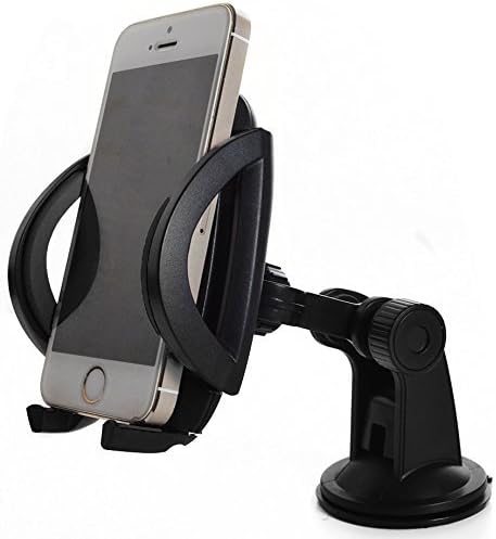 SILO Universal Car Mount Cell Phone Holder Fully Adjustable up to 4 Inch Wide
