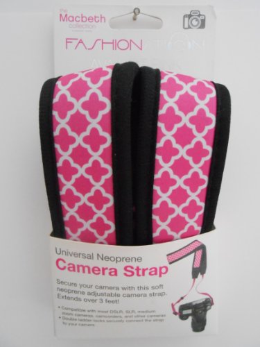 Macbeth MB-NSSBDW Collection Soft Neoprene Camera Strap, Micro Dot at Amazon