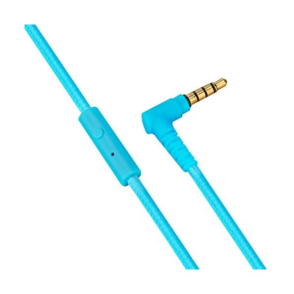 Rockpapa-952-Stereo-Foldable-Headphones-On-Ear-Adjustable-Headband-with-Microphone-for-Kids-Childrens-Adults-Tablet-Computer-Mobile-CDDVD-MP34-White-Blue Rockpapa Kids Headphones, 952 Childrens Headphones, Wired Headphones with Microphone, Foldable, Stereo Sound, 3.5mm Jack…